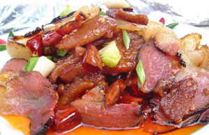 張家界土家臘肉，味道美極了！